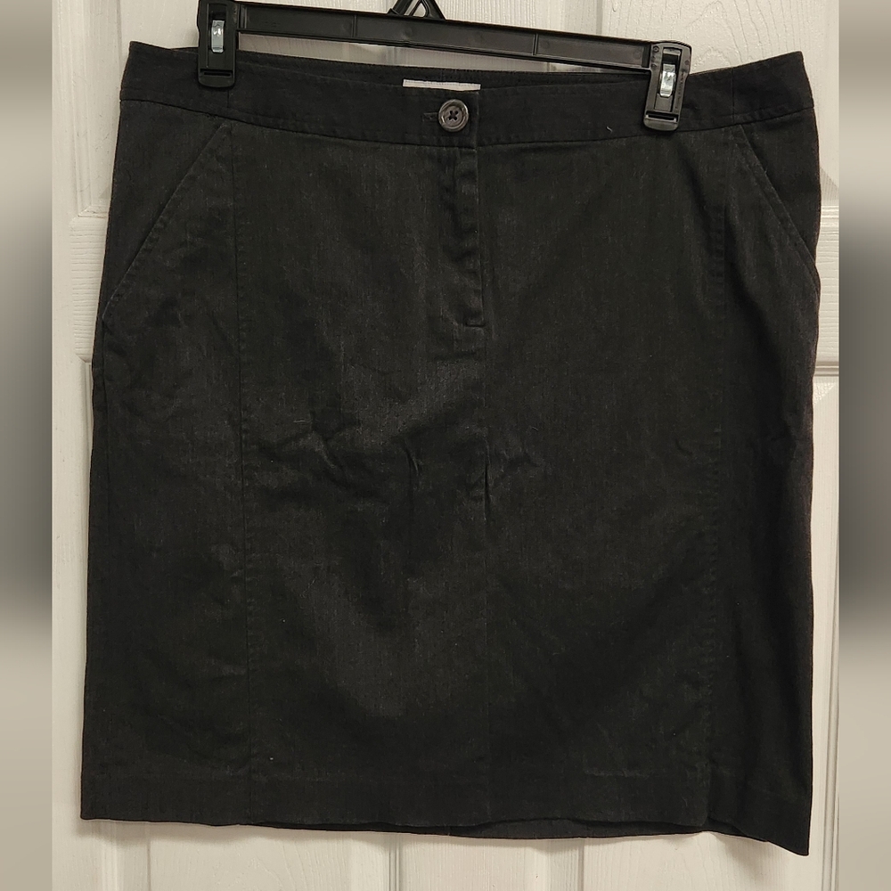 Classic Slate Gray Women's Skirt